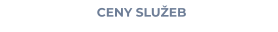 CENY SLUŽEB